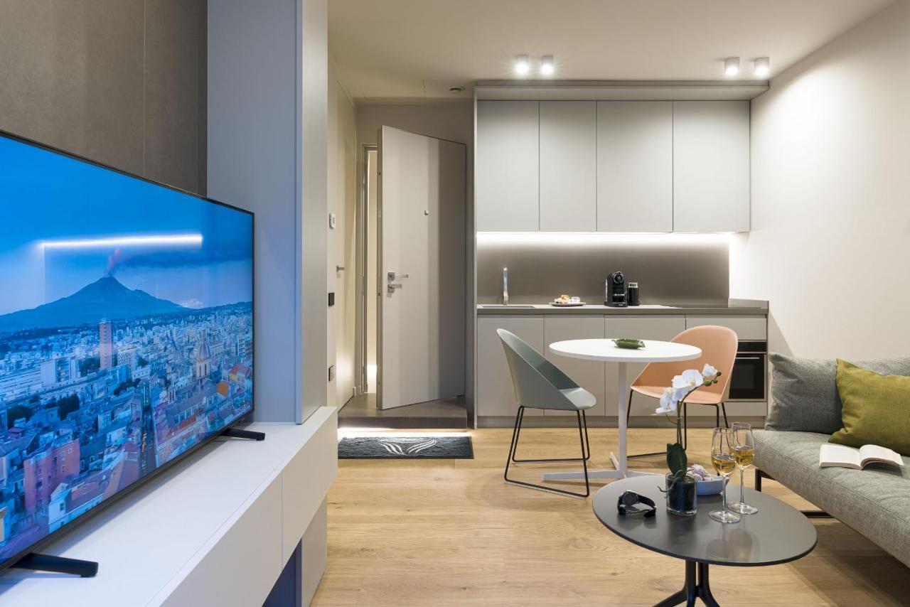 Aera Luxury Suites By Wonderful Italy Katánie Exteriér fotografie